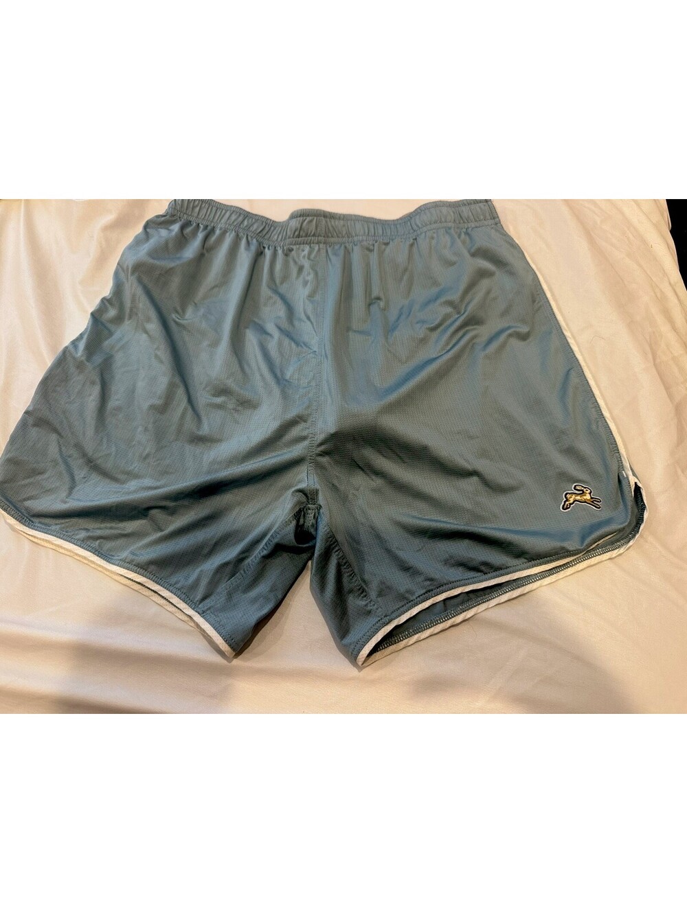 Tracksmith Twilight Split Shorts Mens Medium Blue Running 2.5” Inseam EUC bunny